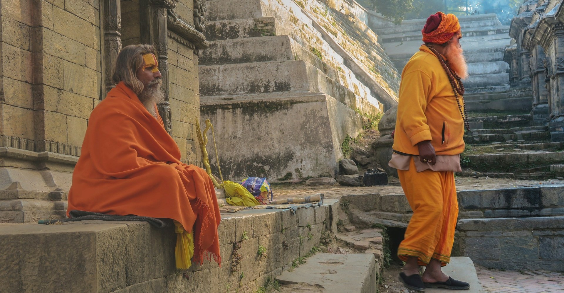 PAshupati in preparing for Shivaratri